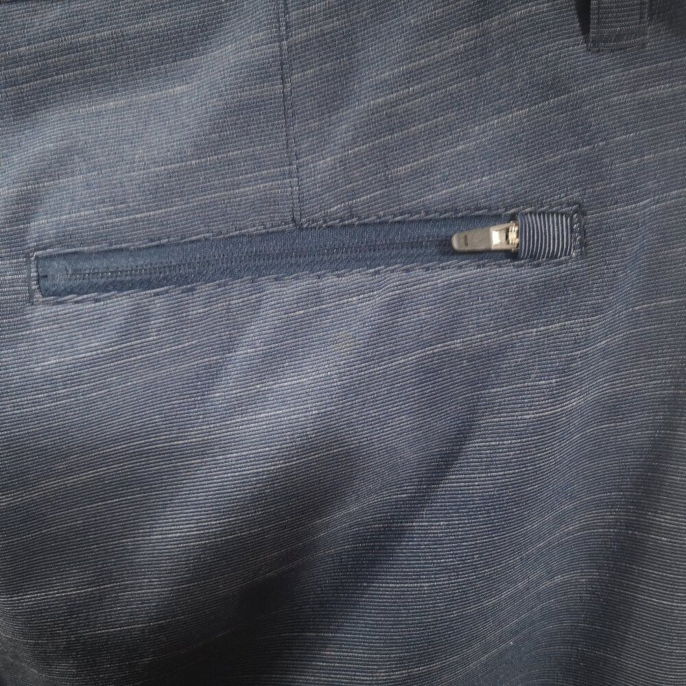 Hurley Men's Size 32 Waist Navy Zipper & Button Closure Hybrid Shorts - Picture 7 of 11